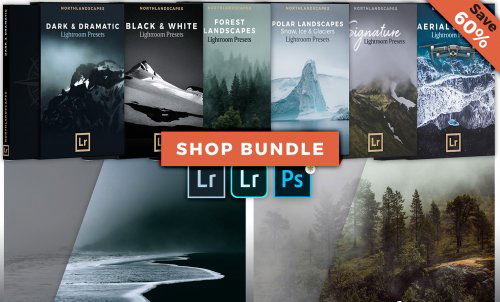 LR3338 NorthLandscapes - 6 Professional Packs Landscape & Travel Photography Desktop ACR