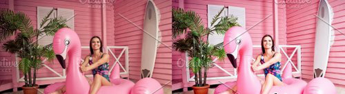 LR3362 CreativeMarket - Pool Party Theme Mobile Desktop ACR 5039572 V