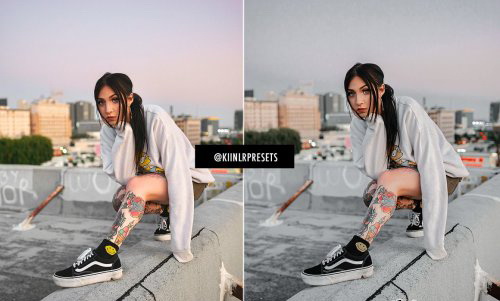 LR3385 CreativeMarket - KIIN 10 GREY TONES PRESETS Mobile Desktop 4863449 C