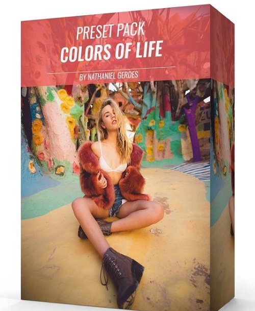 LR3390 Nathaniel Gerdes COLORS OF LIFE Presets