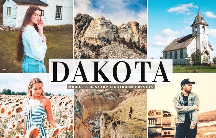 LR3613 Dakota Mobile Presets Desktop ACR ATN PSD A