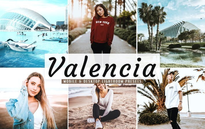 LR3633 Valencia Presets Mobile Desktop ACR ATN PSD A