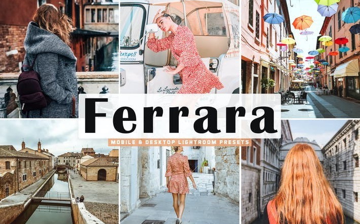 LR3634 Ferrara Presets Mobile Desktop ACR ATN PSD a