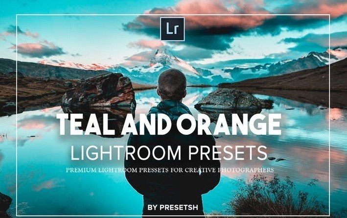 LR3641 Presetsh - Orange and Teal Presets YH49PXW