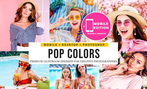 LR3707 White Blogger Presets Mobile Destop ACR 5123690 A