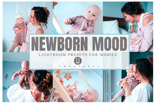 LR3722 6 Newborn Mood Presets Mobile Desktop ACR 4631987 a