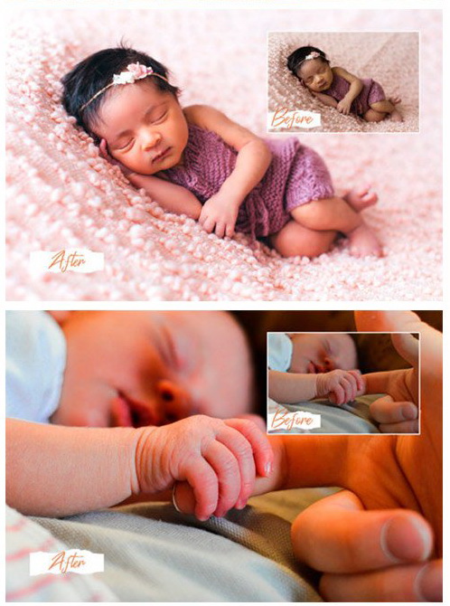 LR3722 6 Newborn Mood Presets Mobile Desktop ACR 4631987 c
