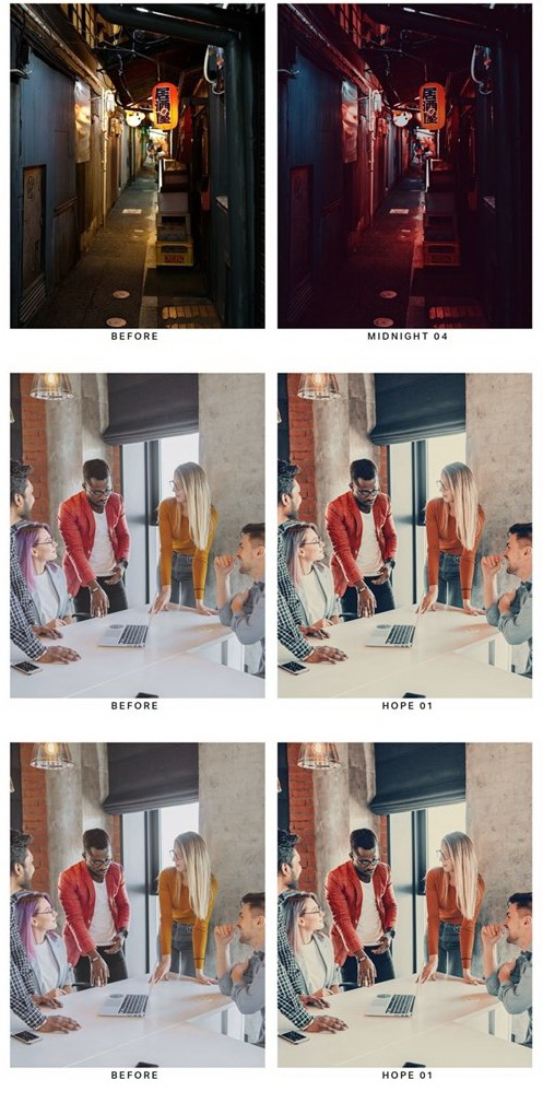 LR3732 DesignBundles - 20 Red and Blue Presets Mobile ACR LUTs 673160 B