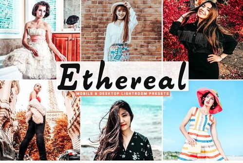 LR3756 CreativeMarket - Ethereal Pro Presets Mobile Desktop ACR ATN PSD 5208703 A