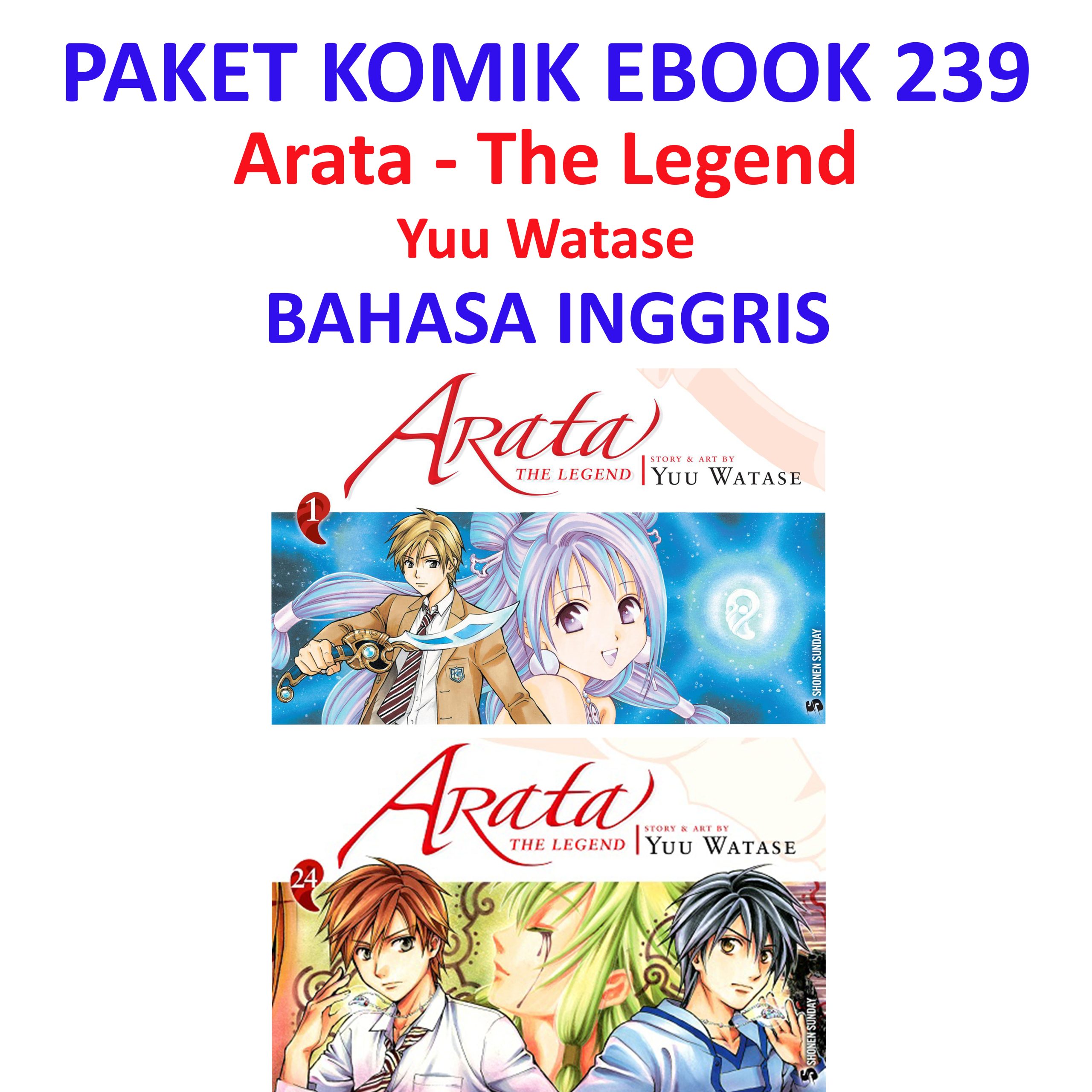 Ebook Komik 239 Yuu Warase - Arata - The Legend 95rb