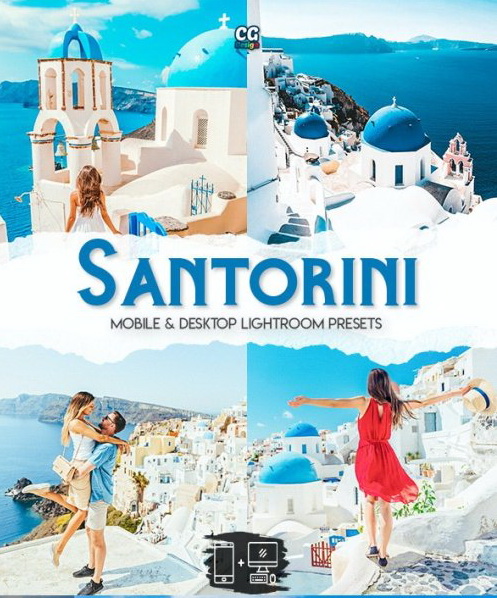 LR3948 GraphicRiver - 15 Premium Santorini Presets Mobile Desktop ACR 27933164 A