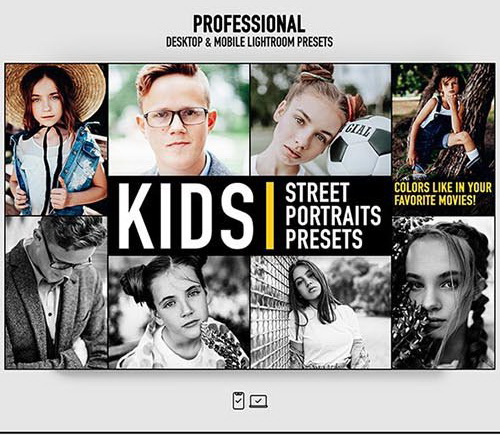 LR3983 GraphicRiver - Kids Portrait Photography Presets Mobile ACR 28278069 A