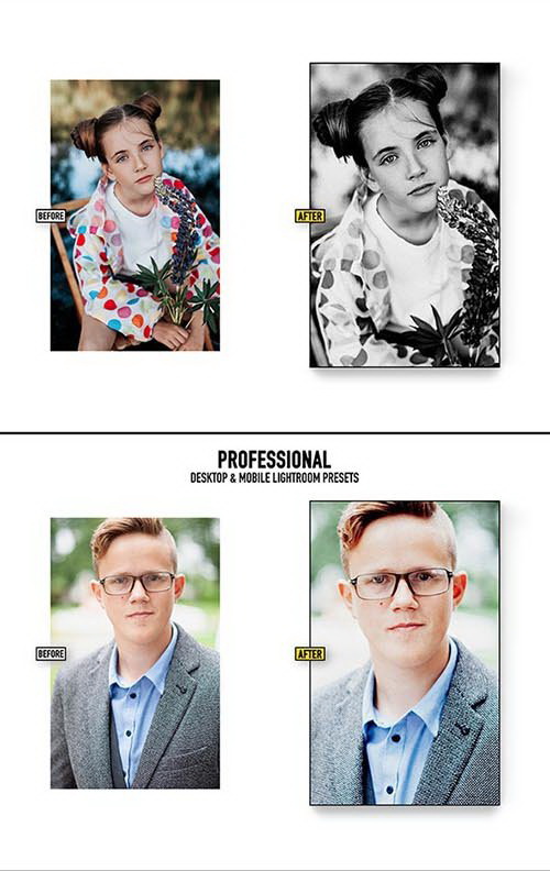 LR3983 GraphicRiver - Kids Portrait Photography Presets Mobile ACR 28278069 B