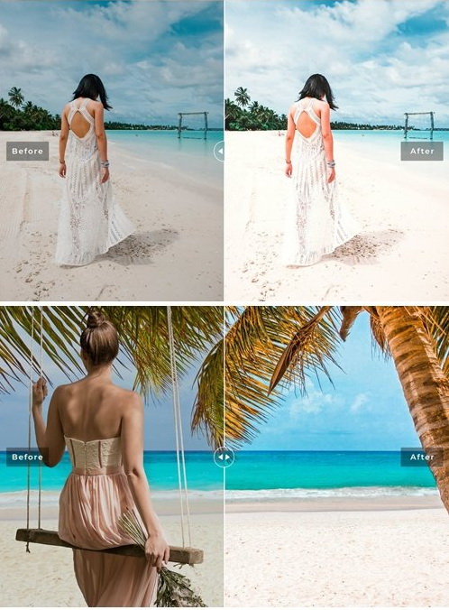 LR4082 Palm Beach Presets Mobile Desktop ACR ATN PSD B