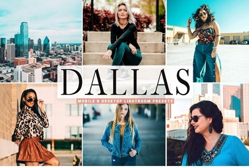 LR4084 Dallas Presets Mobile Desktop ACR ATN PSD A