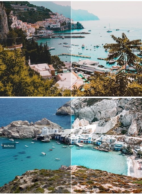 LR4086 Island Harbour Presets Mobile Desktop ACR ATN PSD C