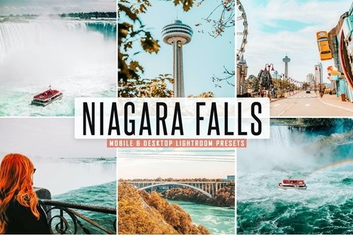 LR4092 Niagara Falls Presets Mobile Desktop ACR ATN PSD A