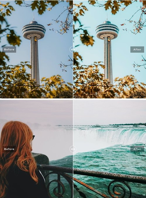 LR4092 Niagara Falls Presets Mobile Desktop ACR ATN PSD B