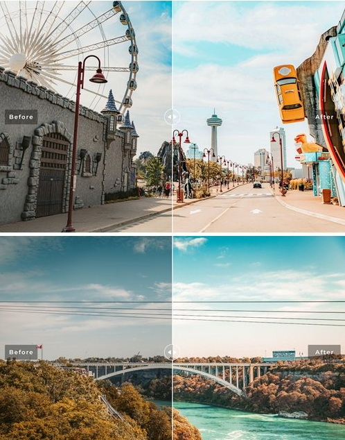 LR4092 Niagara Falls Presets Mobile Desktop ACR ATN PSD C