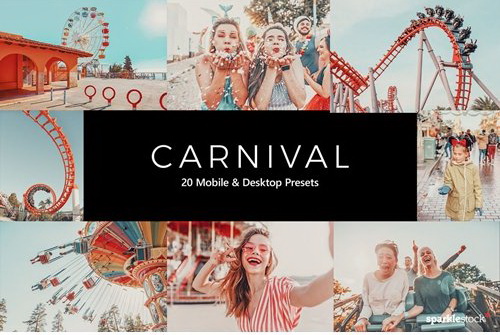 LR4116 SparkleStock - 20 Carnival Presets Mobile ACR LUTs A