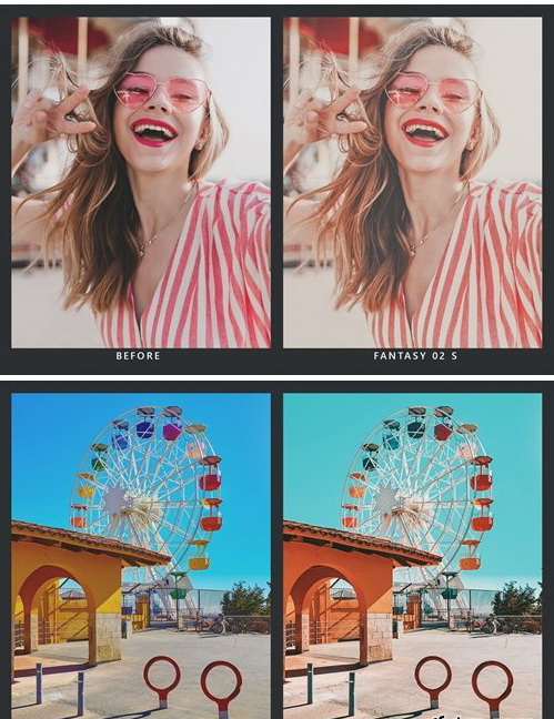 LR4116 SparkleStock - 20 Carnival Presets Mobile ACR LUTs