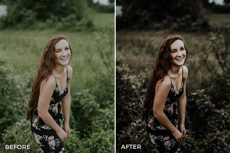 LR4167 Presetsh - Dark and Moody Presets Mobile Desktop 4842930 B