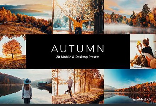 LR4188 SparkleStock - 20 Autumn Presets Mobile ACR LUTs A