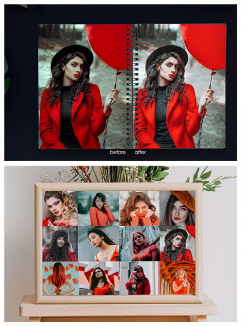 LR4208 Design Addict - Red Passion Presets Mobile ACR 5747861 C