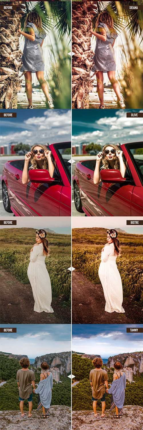 LR4210 Straightdesign - 10 Earthy V1 Presets Mobile Desktop ACR 28332406 C