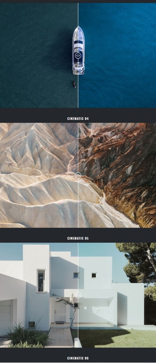 LR4222 Cinematic Still +Cine Cinematic Presets ACR D