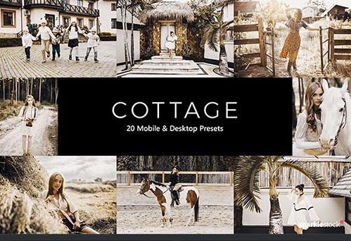 LR4223 SparkleStock - 20 Cottage Presets Mobile ACR LUTs 28661718 A
