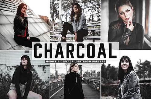 LR4234 Charcoal Pro Presets Mobile Desktop ACR ATN PSD 5423667 A