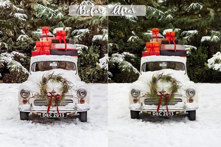 LR4236 DesignBundles - Magic Christmas Holiday Presets Mobile ACR B
