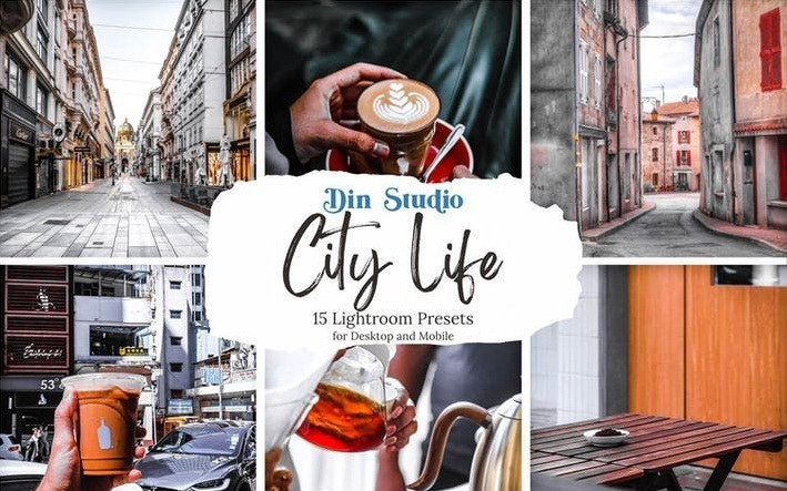 LR4302 Din Studio - City Life Presets Mobile Desktop ACR a
