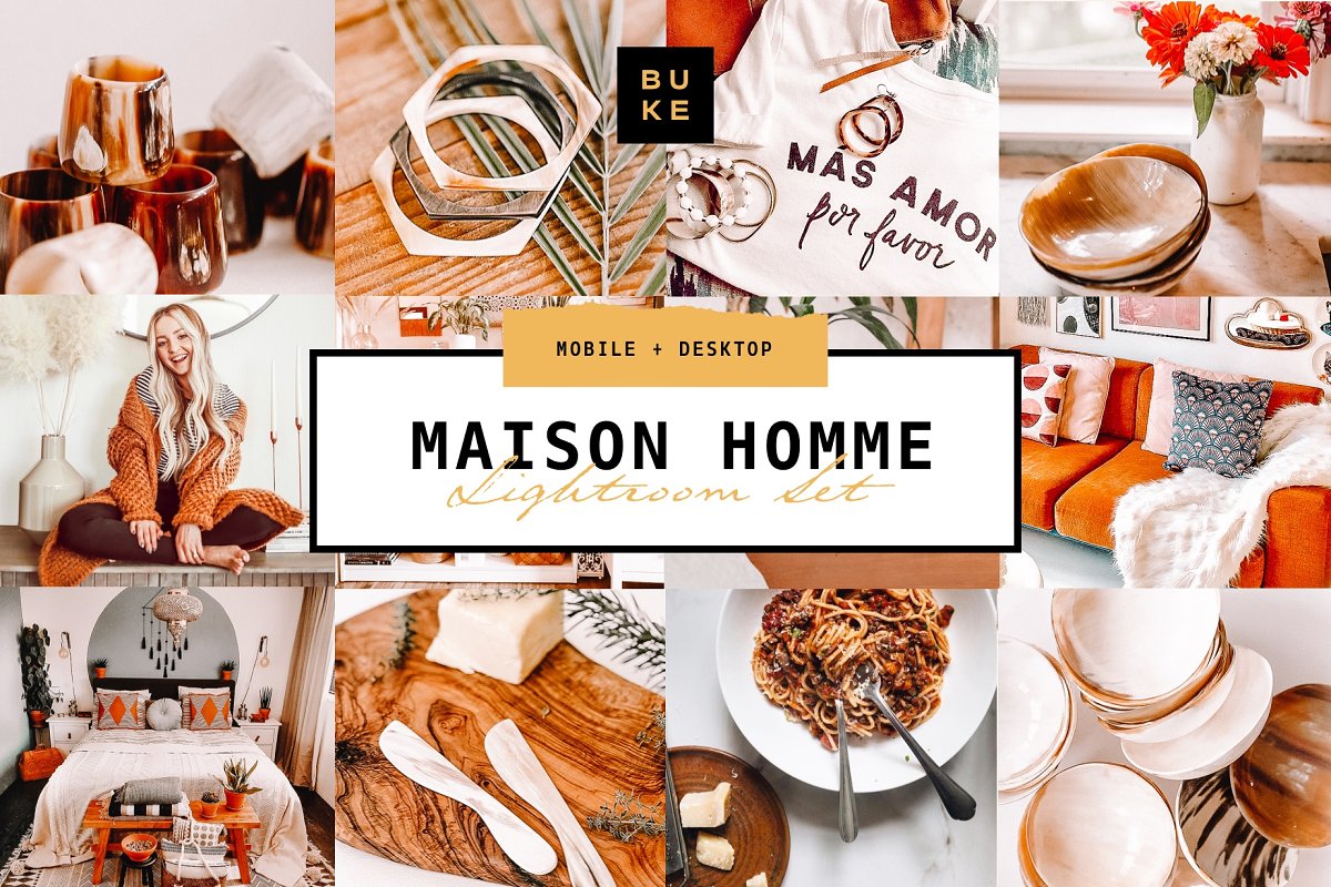 LR4314 BUKE - Maison Homme Bright Interior Preset Mobile Desktop ACR 4984224 A