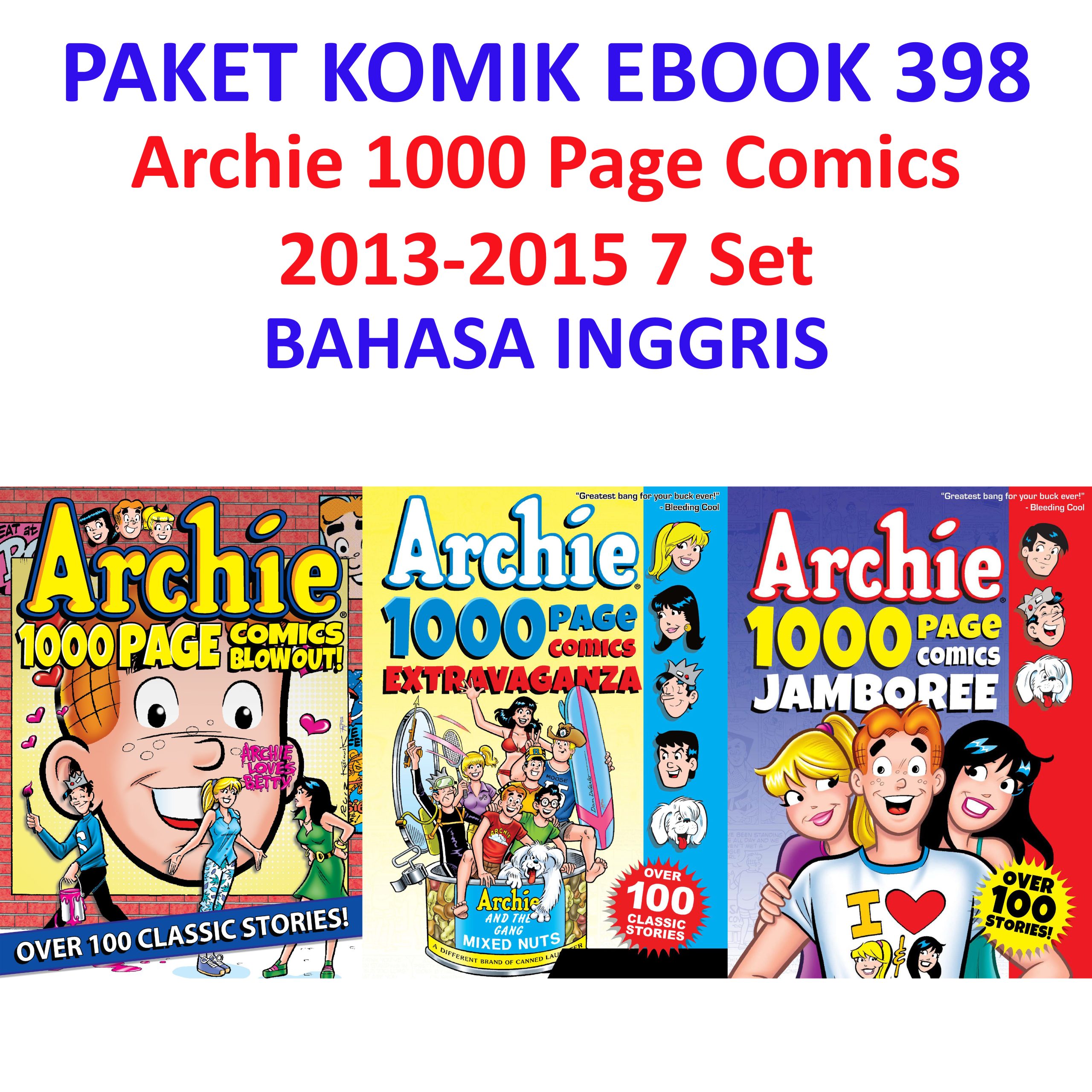 Ebook Komik 398 Archie 1000 Page Comics 2013-2015 7 Set