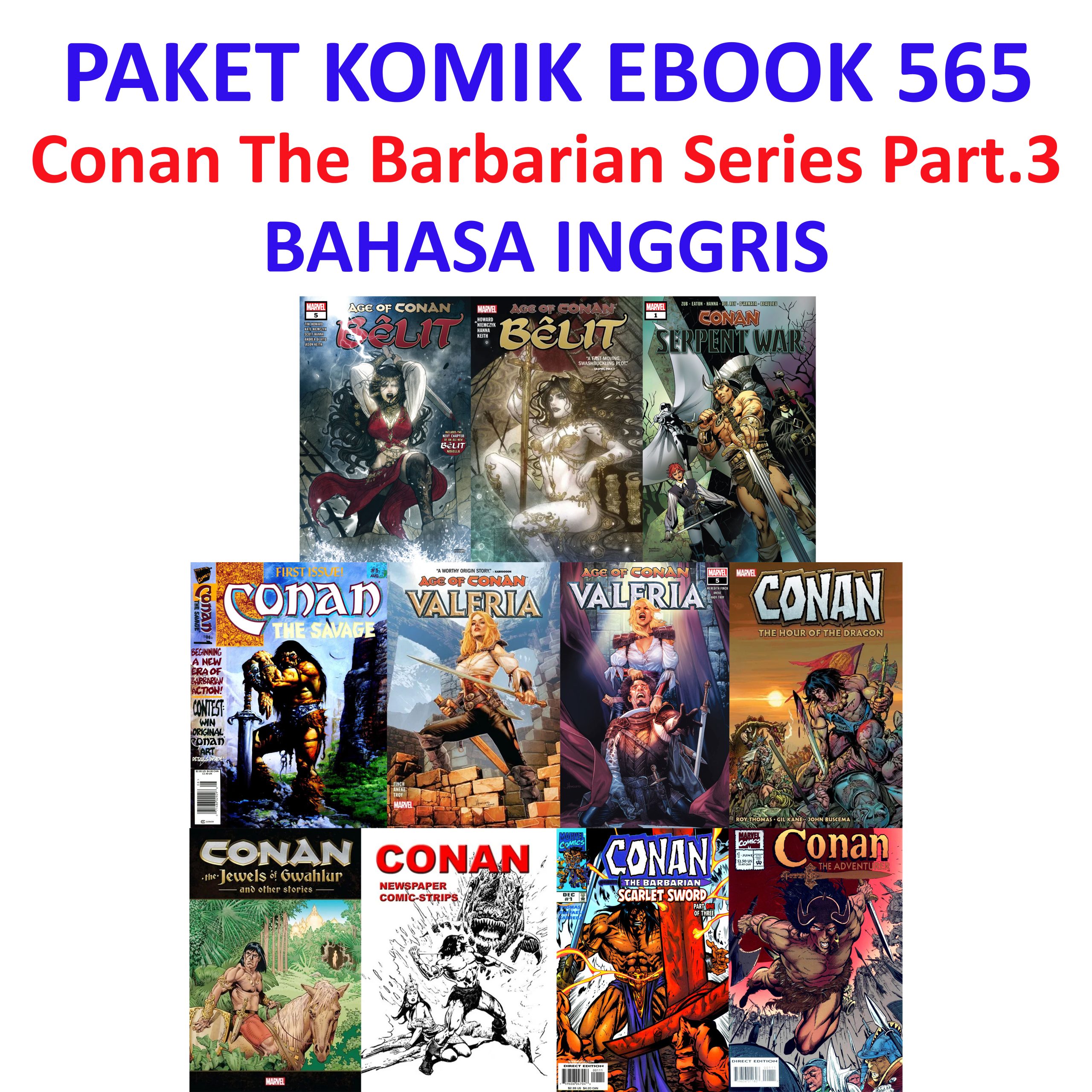 Ebook Komik 565 Conan The Barbarian Series Part.3