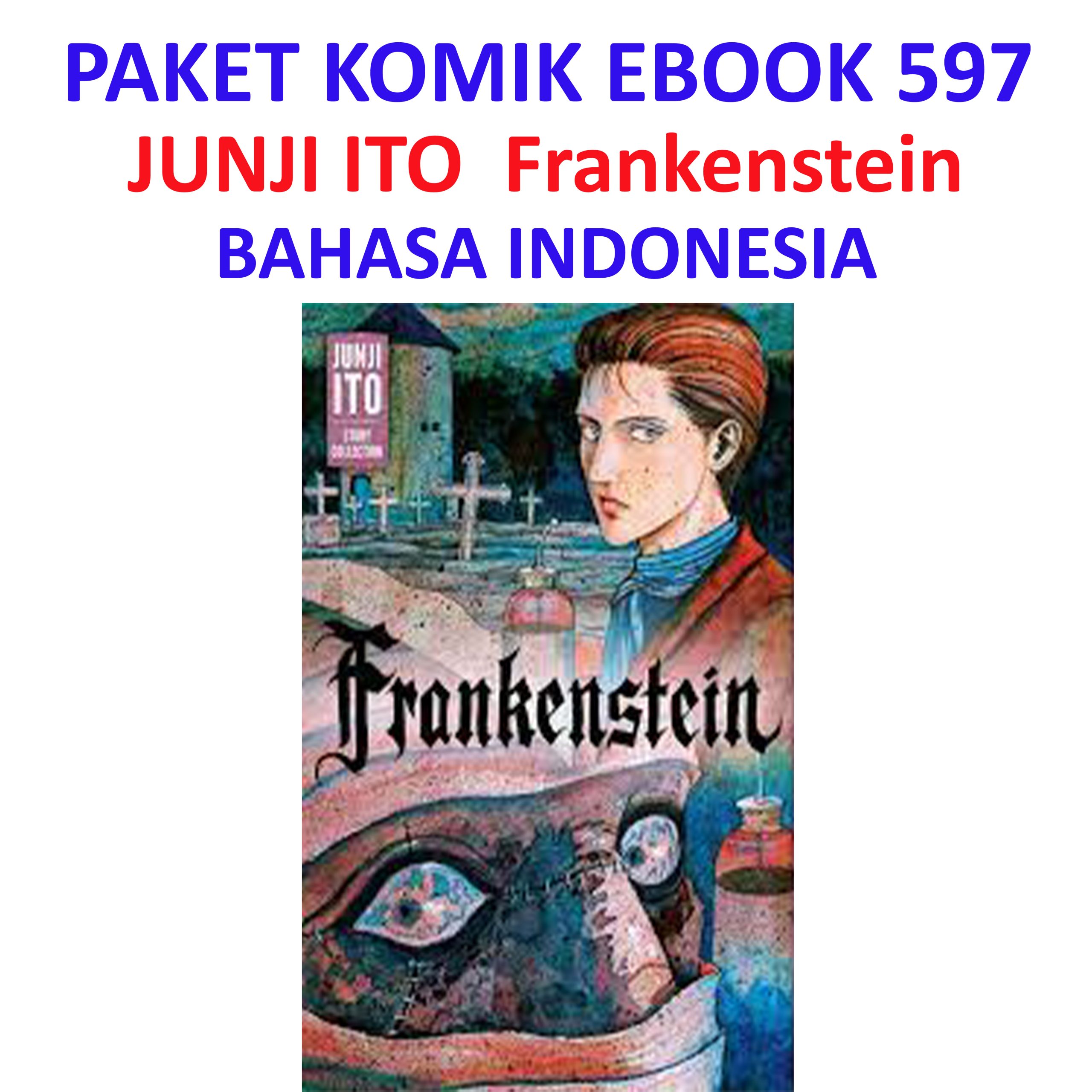 Ebook Komik 597 JUNJI ITO Frankenstein