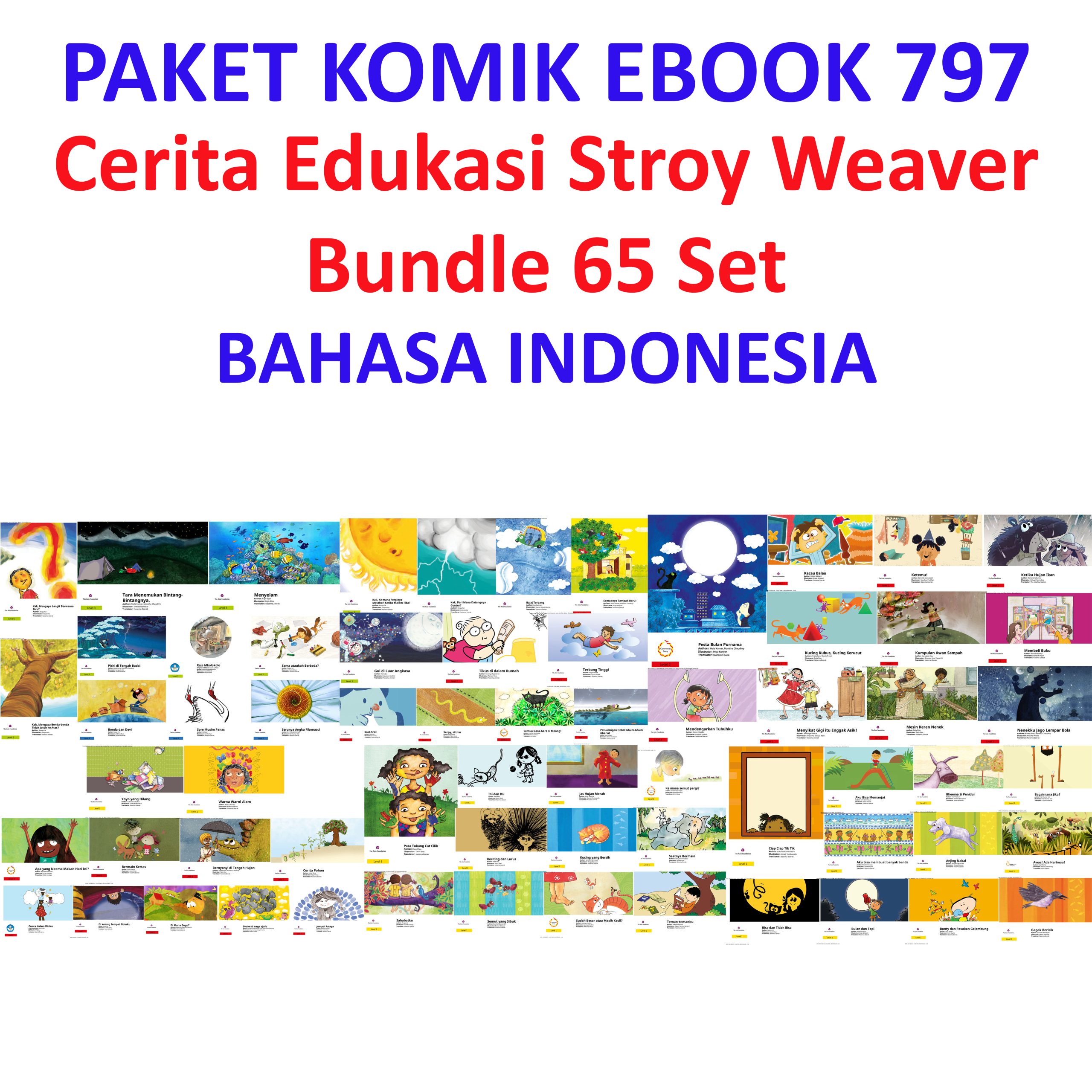 Ebook Komik 797 Cerita Edukasi Stroy Weaver Bundle 65 Set