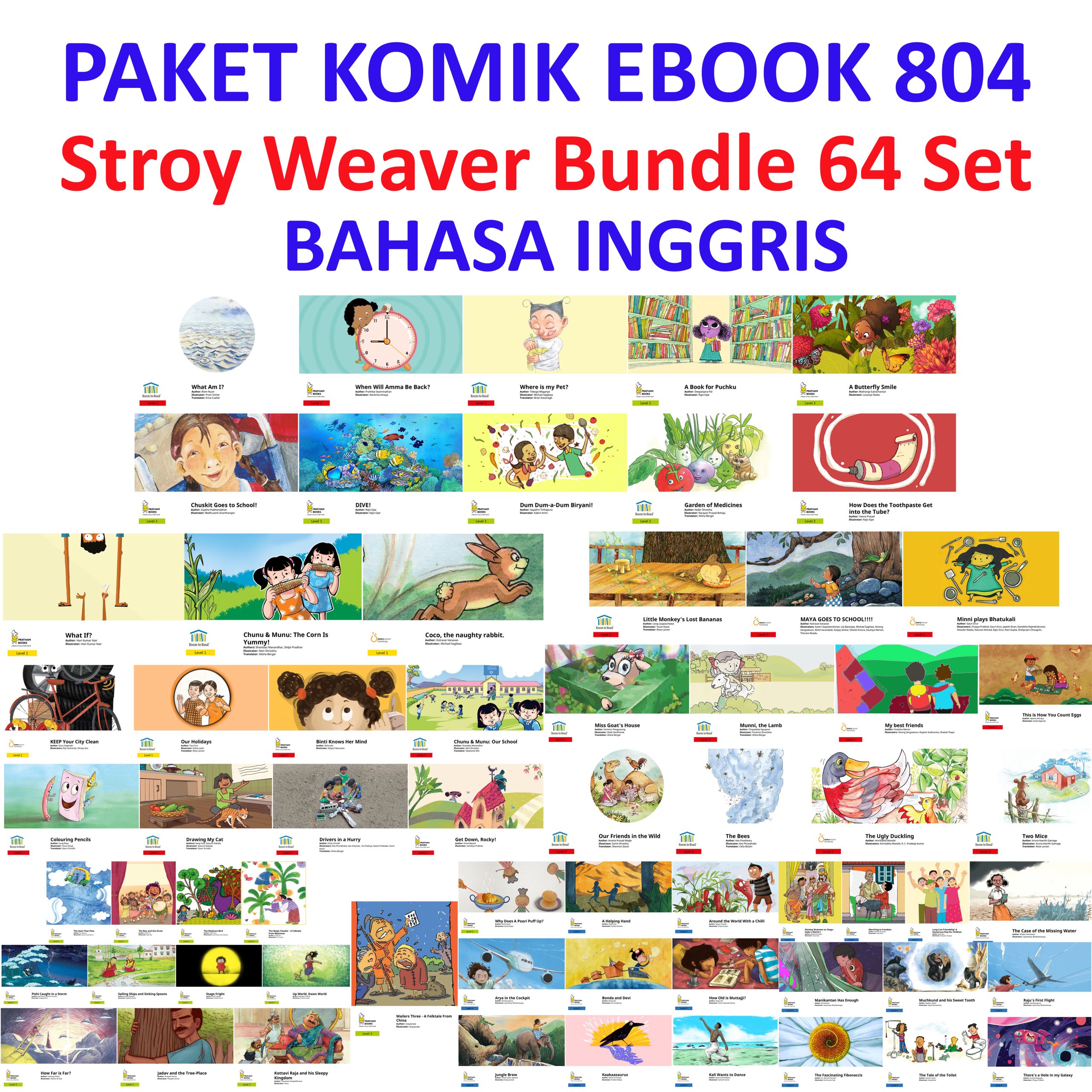 Ebook Komik 804 Stroy Weaver Bundle 64 Set