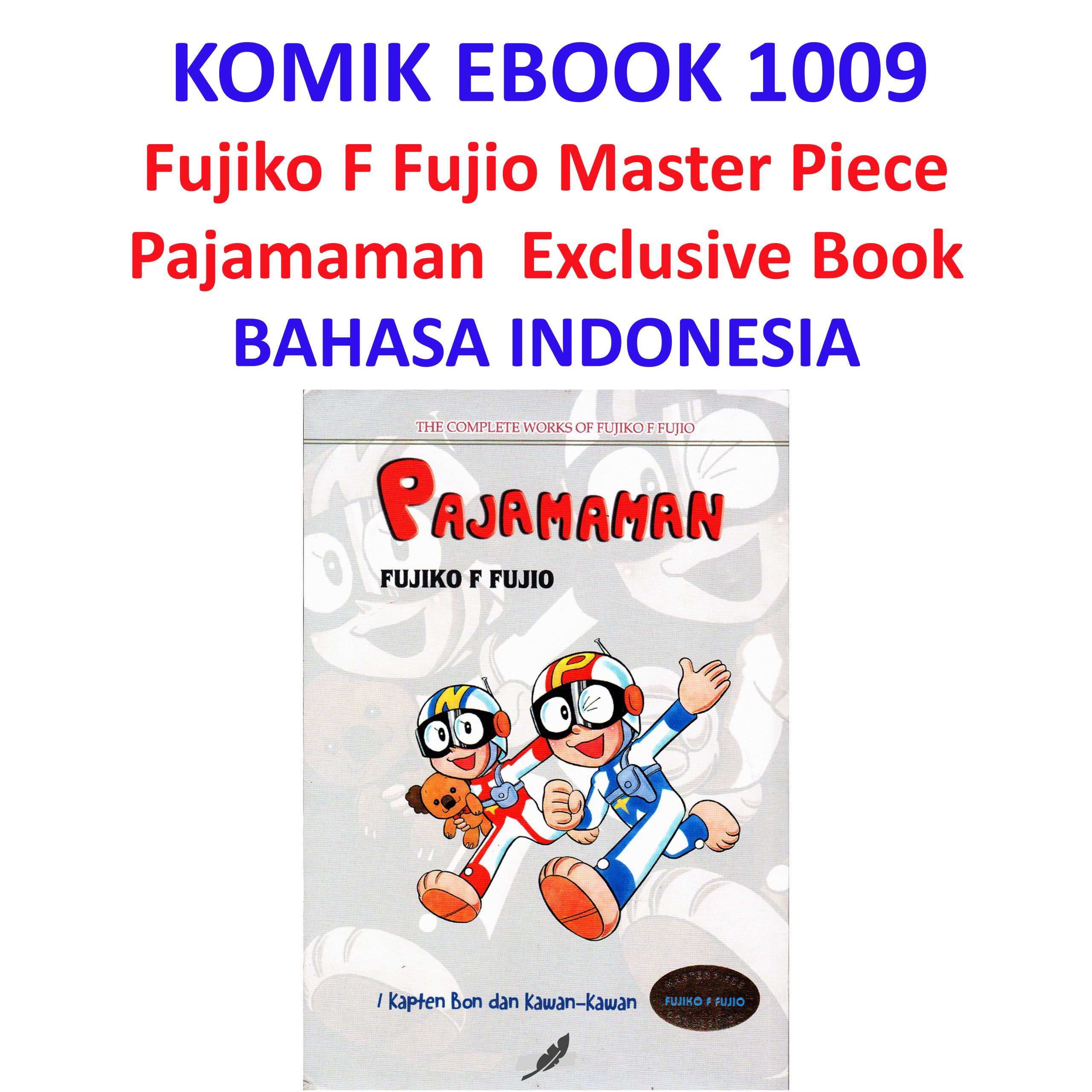 1009 Fujiko F Fujio Master Piece Pajamaman Exclusive Book