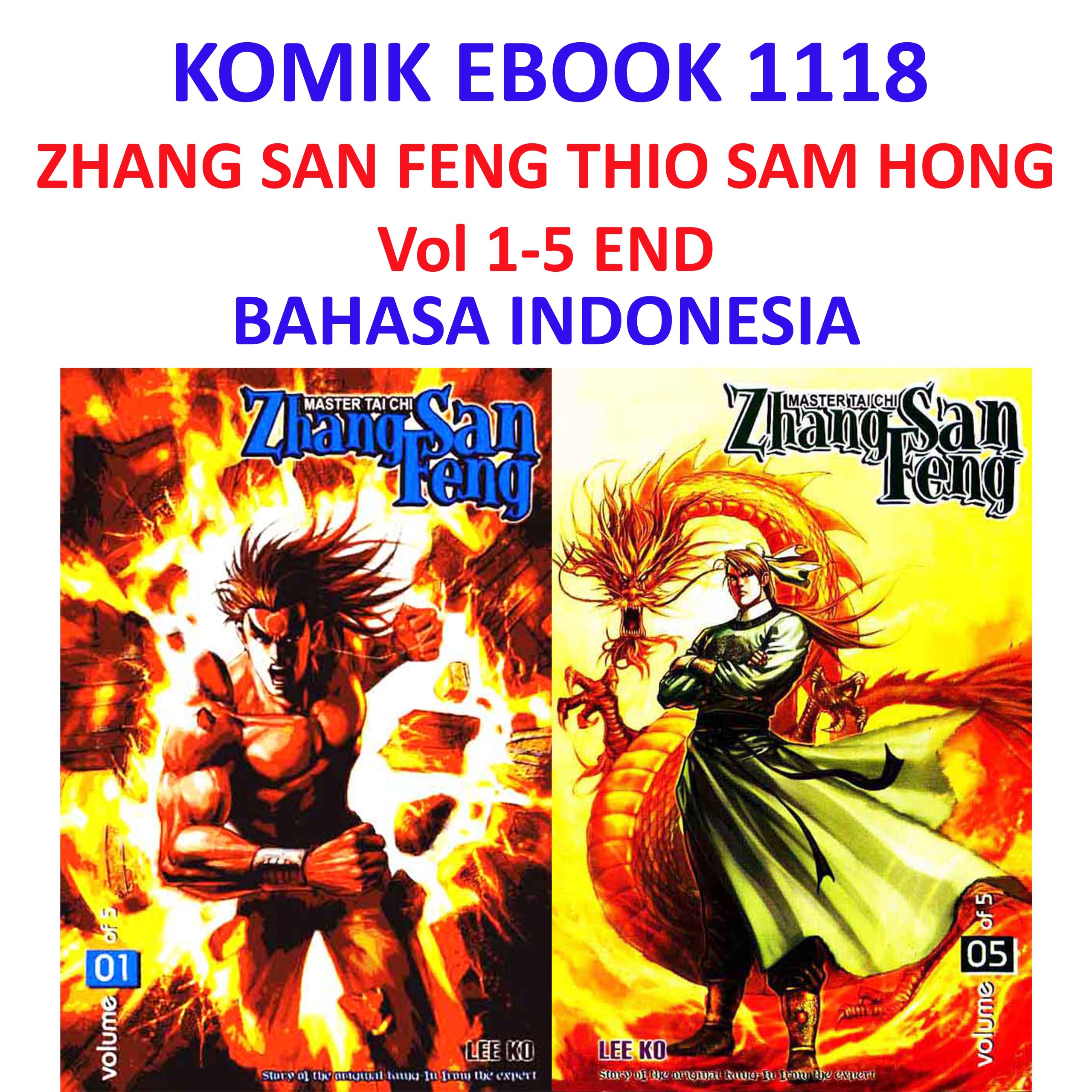 KOMIK EBOOK DIGITAL PDF 1118 ZHANG SAN FENG THIO SAM HONG Vol 1-5 END INDONESIA