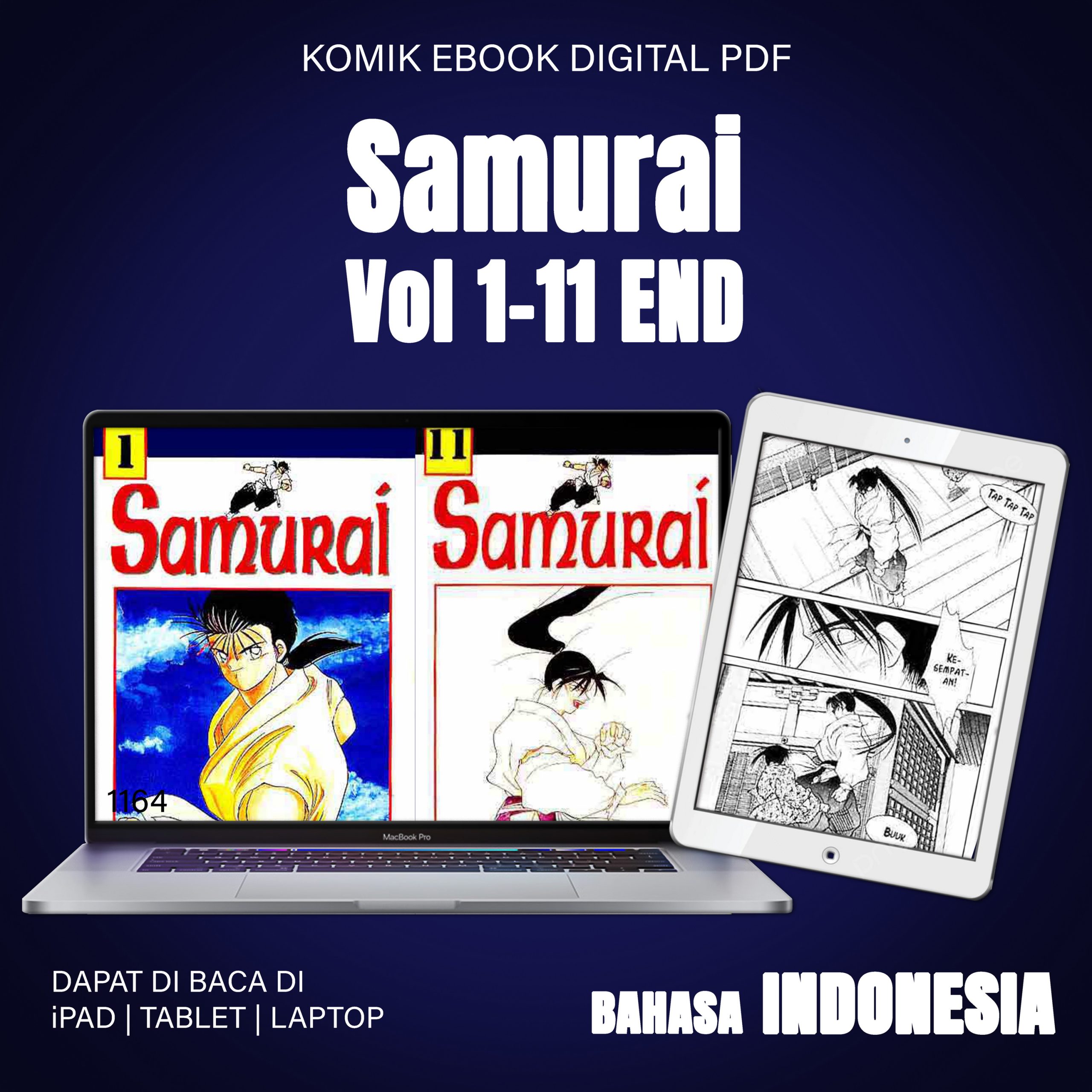 1164 Samurai Vol 1-11 END indo