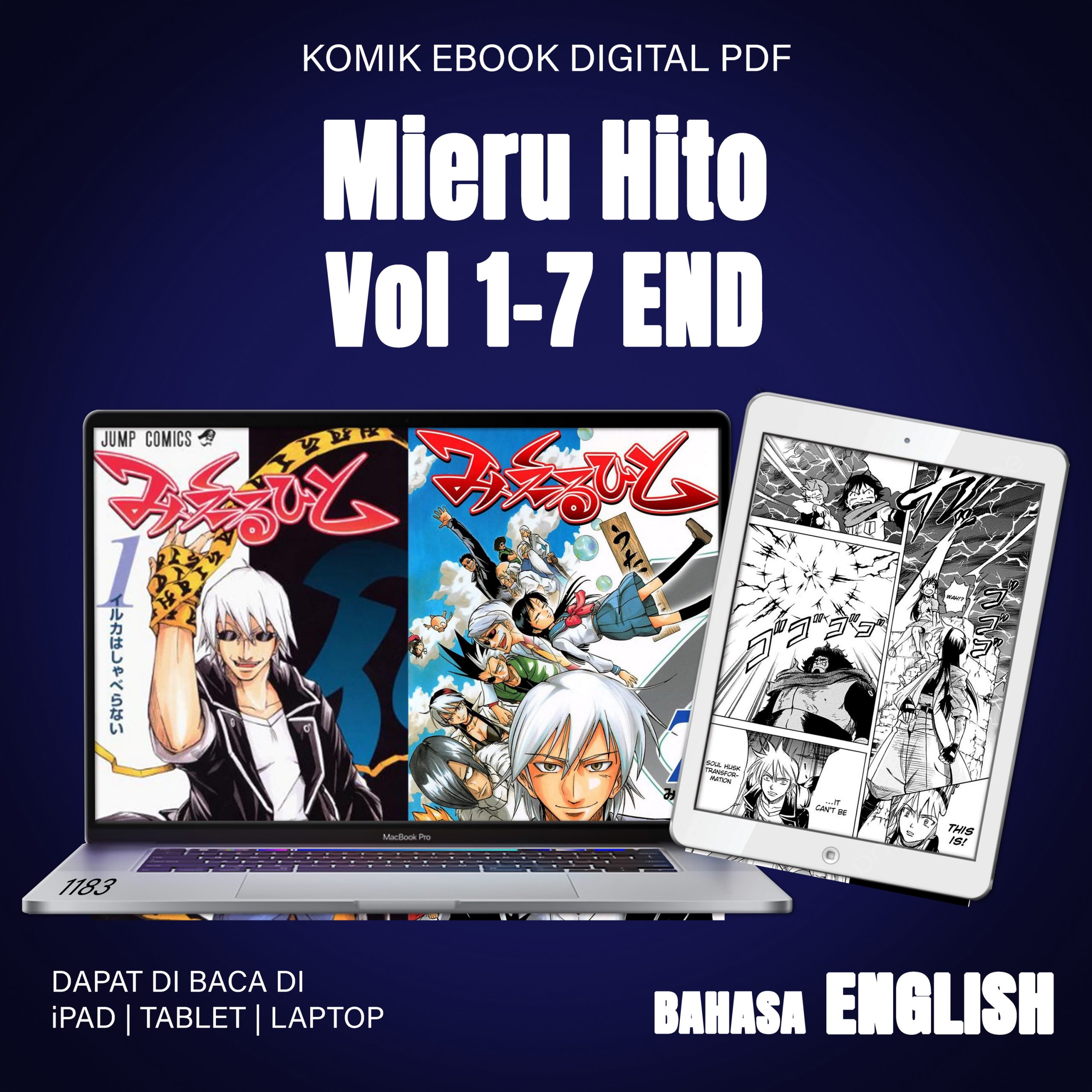 1183 Mieru Hito Vol 1-7 END eng
