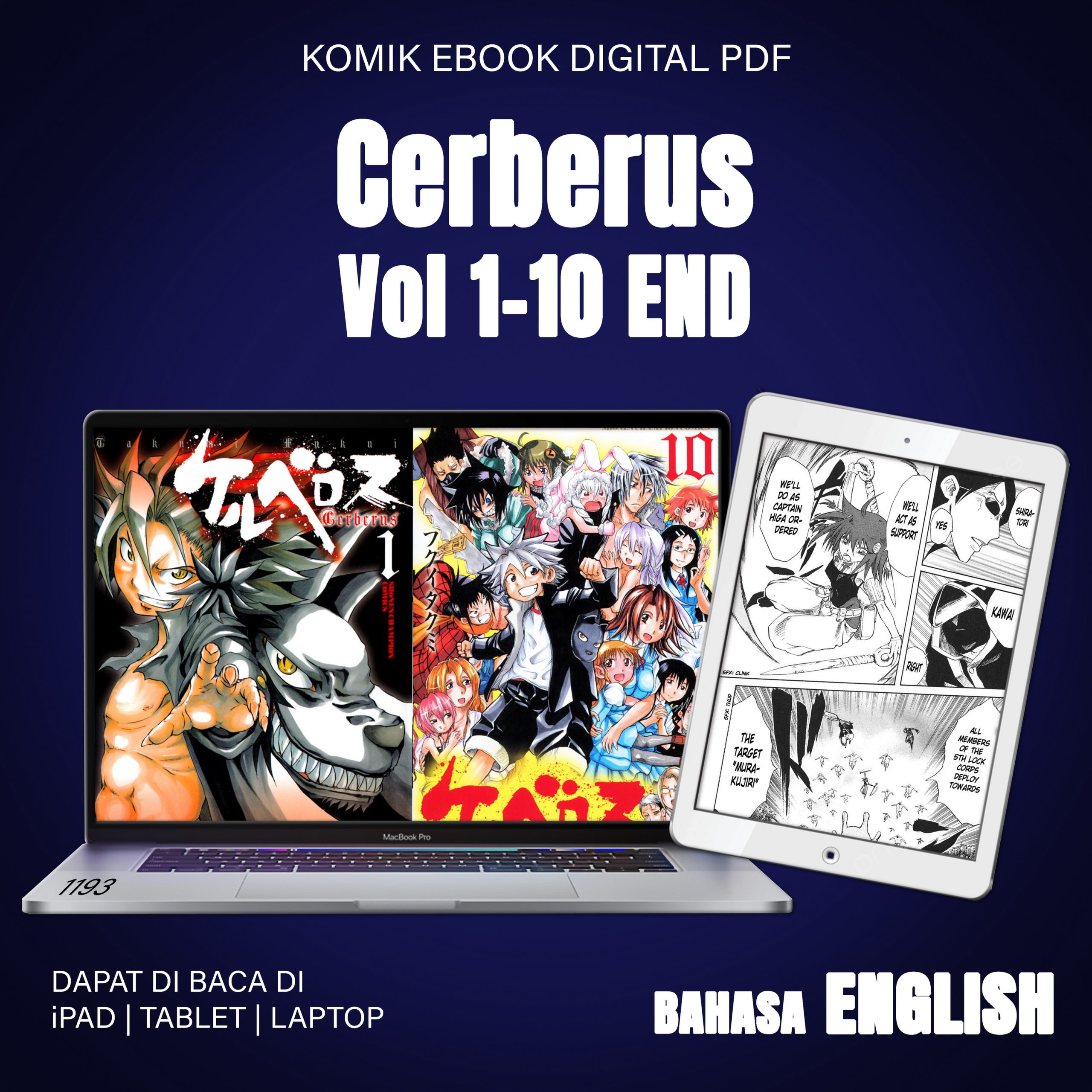 1193 Cerberus Vol 1-10 END Eng