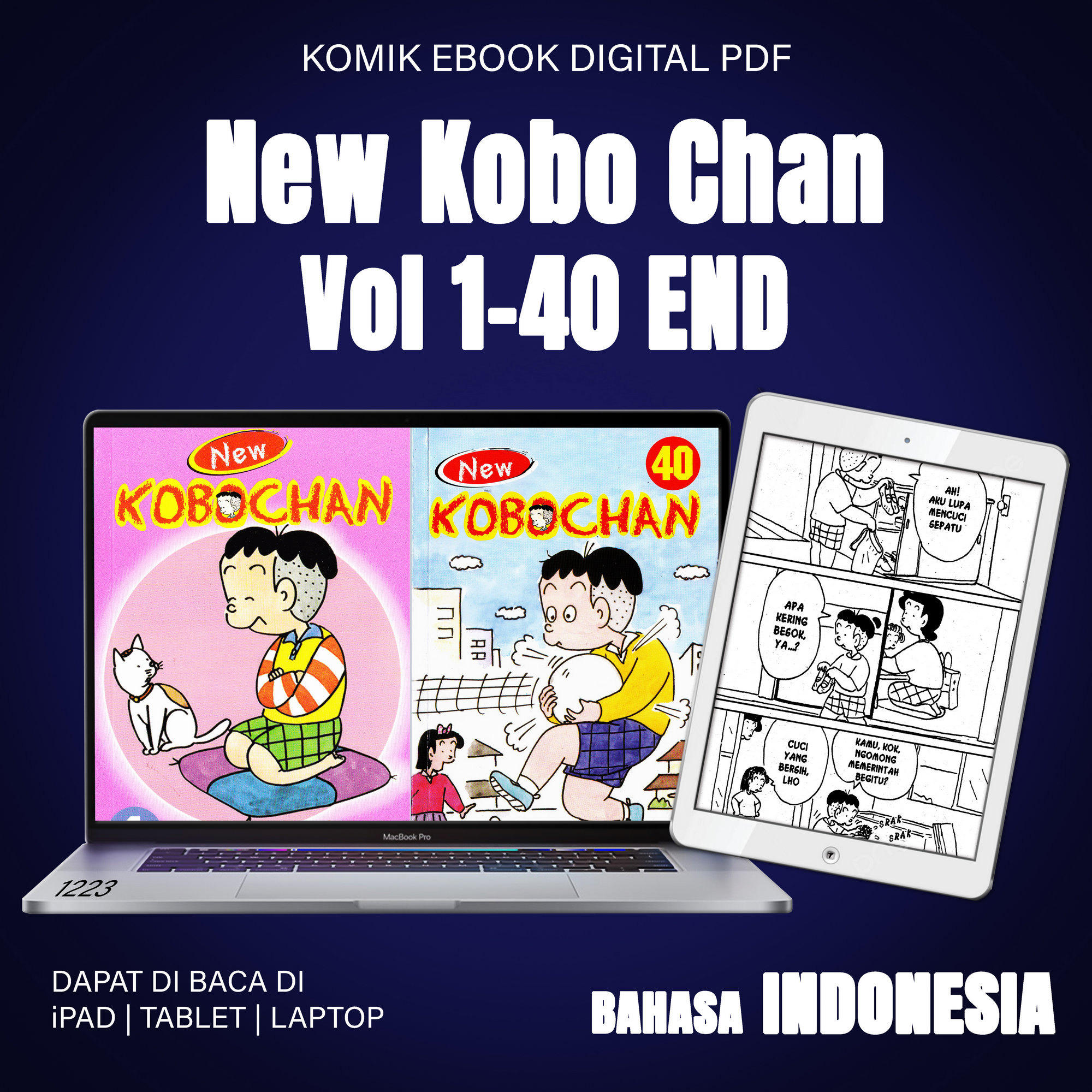 1223 New Kobo Chan Vol 1-40 END INDO