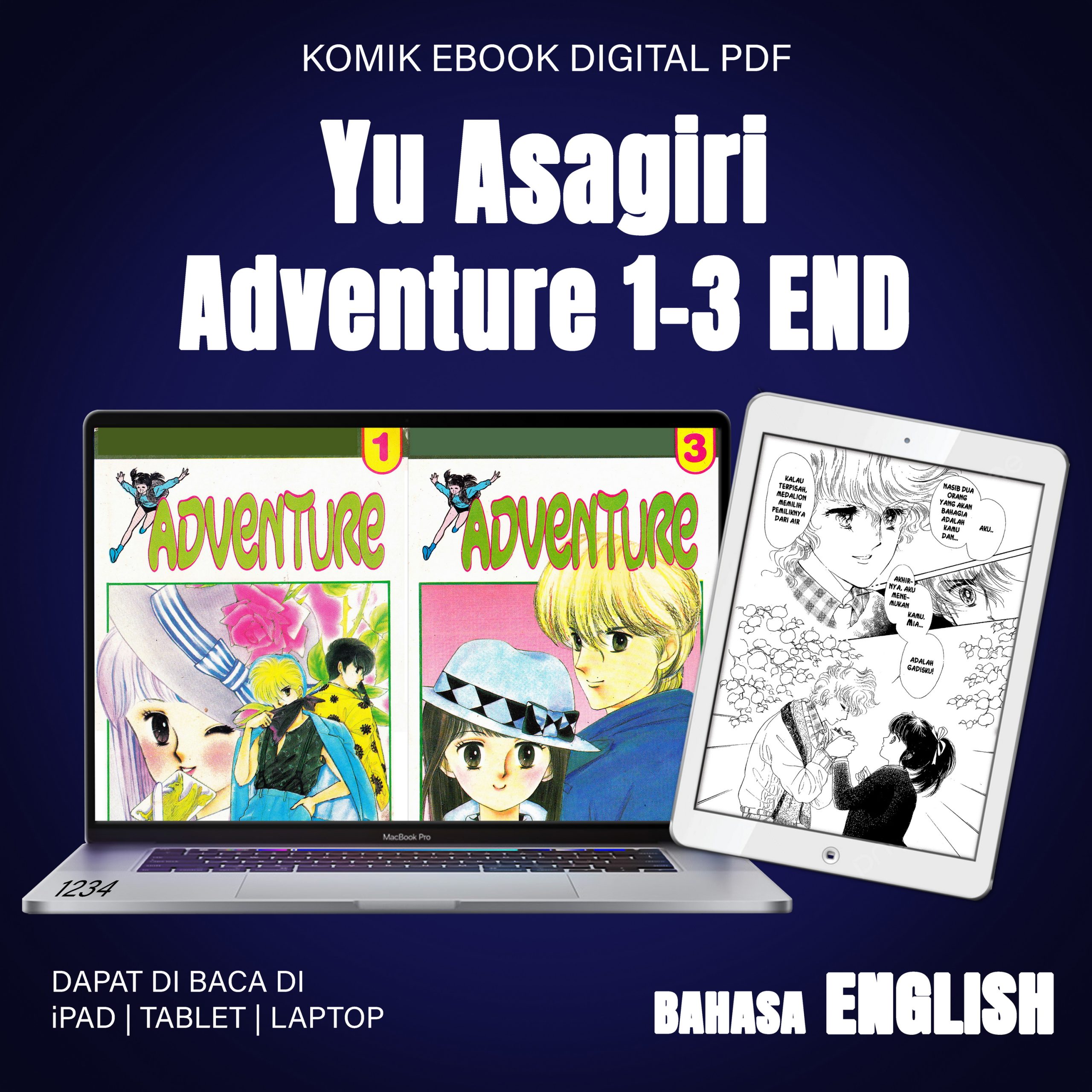 1234 Yu Asagiri Adventure 1-3 END Indo