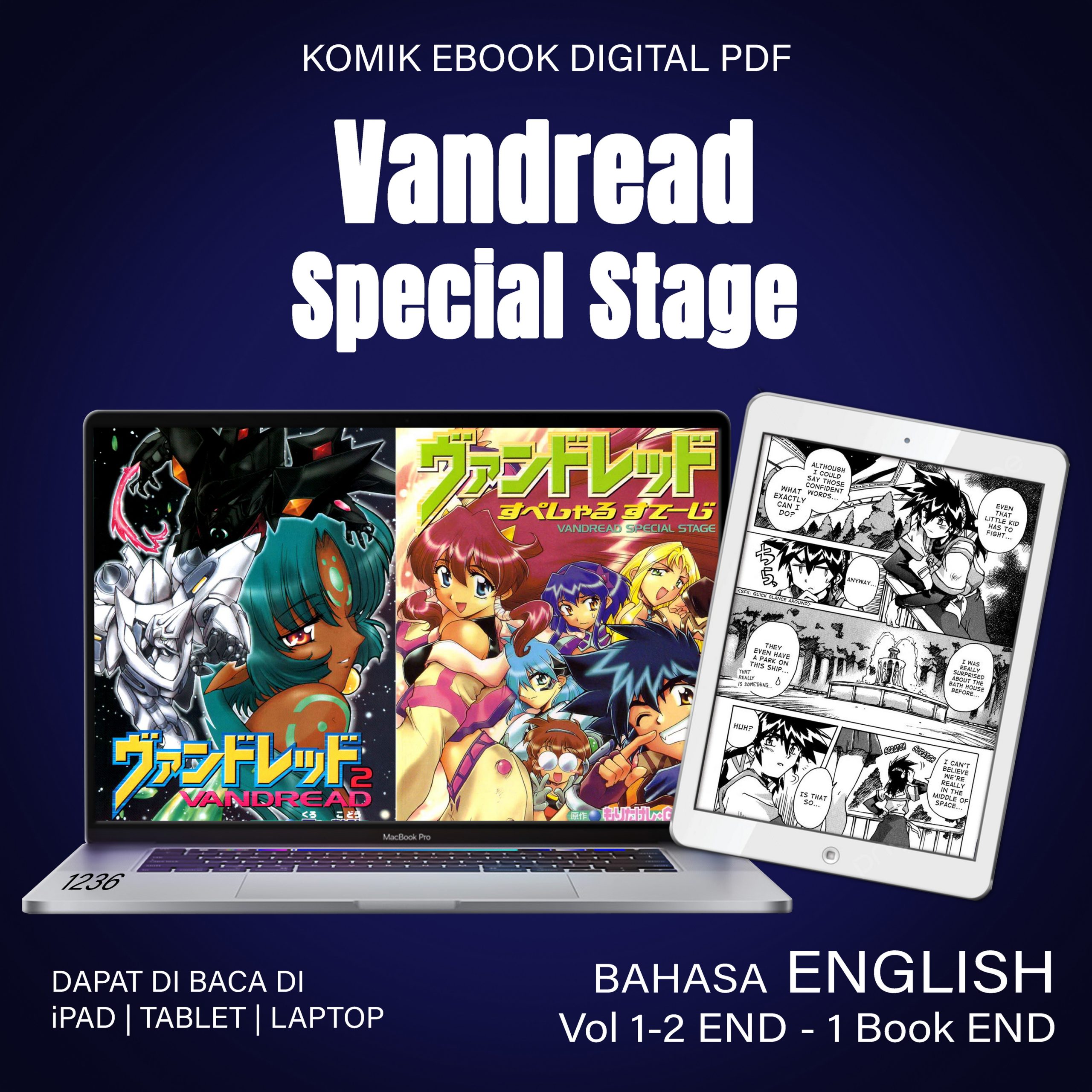 1236 Vandread 1-2 END - Special Stage Vol 1 END eNG