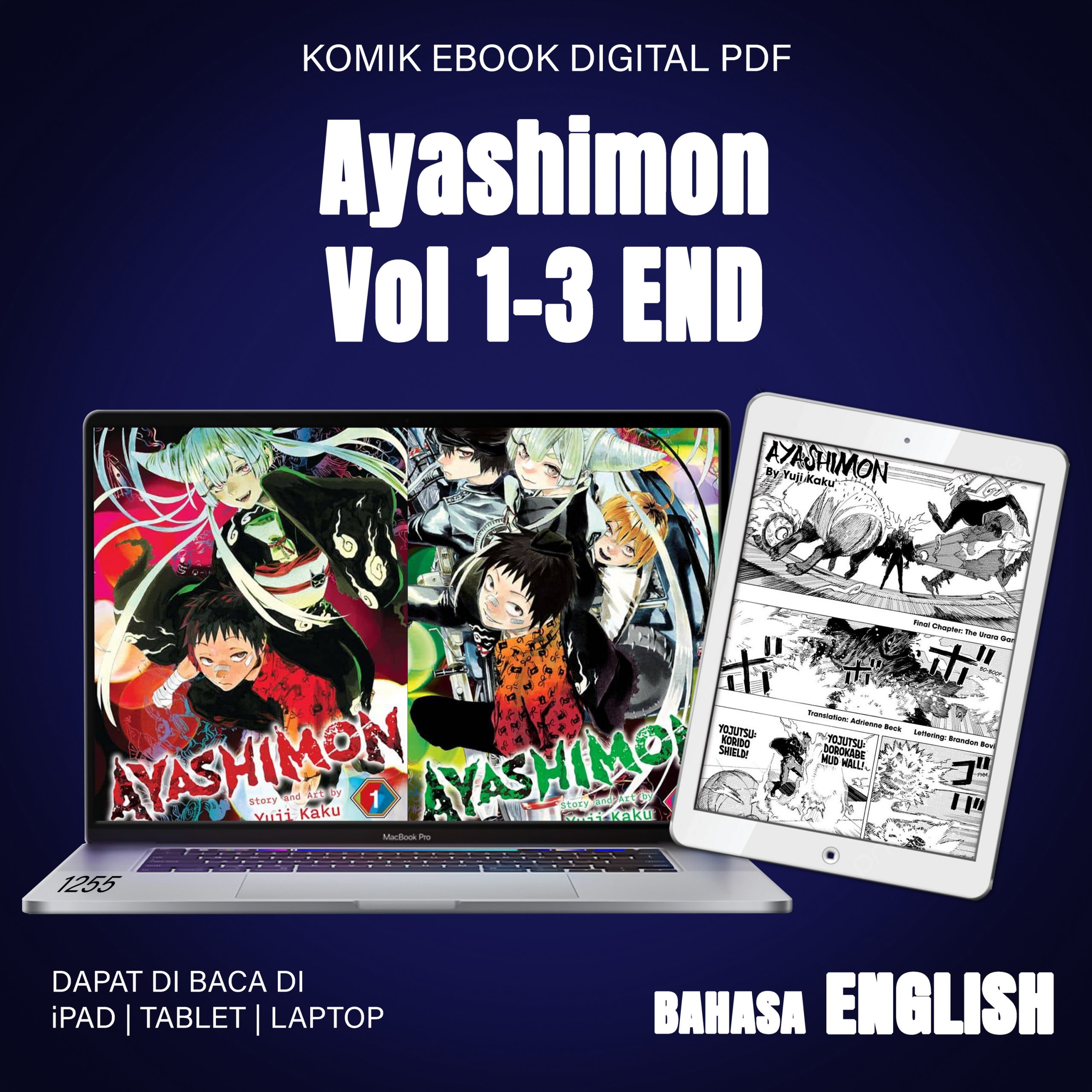 1255 Ayashimon Vol 1-3 END eNG