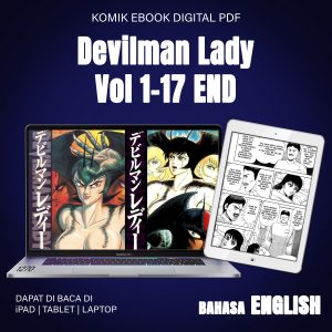 KOMIK EBOOK DIGITAL PDF 1270 Devilman Lady Vol 1-17 END ENGLISH